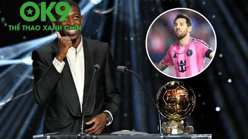 Dembele tiết lộ Messi là người đầu tiên nhắn tin chúc mừng sau khi giành Quả bóng Vàng Dembele tiết lộ Messi là người đầu tiên nhắn tin chúc mừng sau khi giành Quả bóng Vàng