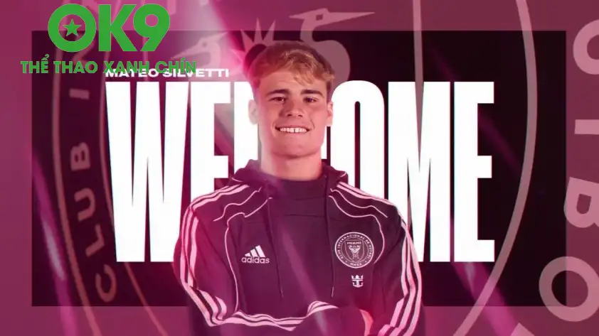 Mateo Silvetti chính thức gia nhập Inter Miami (Ảnh: Trang chủ CLB). Mateo Silvetti chính thức gia nhập Inter Miami (Ảnh: Trang chủ CLB).