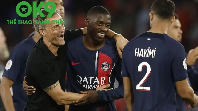 Enrique đã nâng tầm Dembele - Ảnh: beIN SPORTS Enrique đã nâng tầm Dembele - Ảnh: beIN SPORTS
