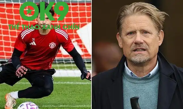 Lammens được so sánh với thủ môn huyền thoại Peter Schmeichel. Ảnh: The Sun Lammens được so sánh với thủ môn huyền thoại Peter Schmeichel. Ảnh: The Sun